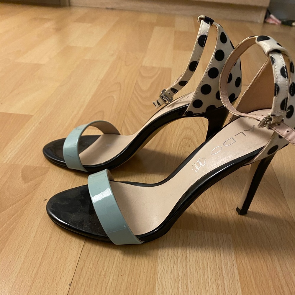 Aldo polkadot heels